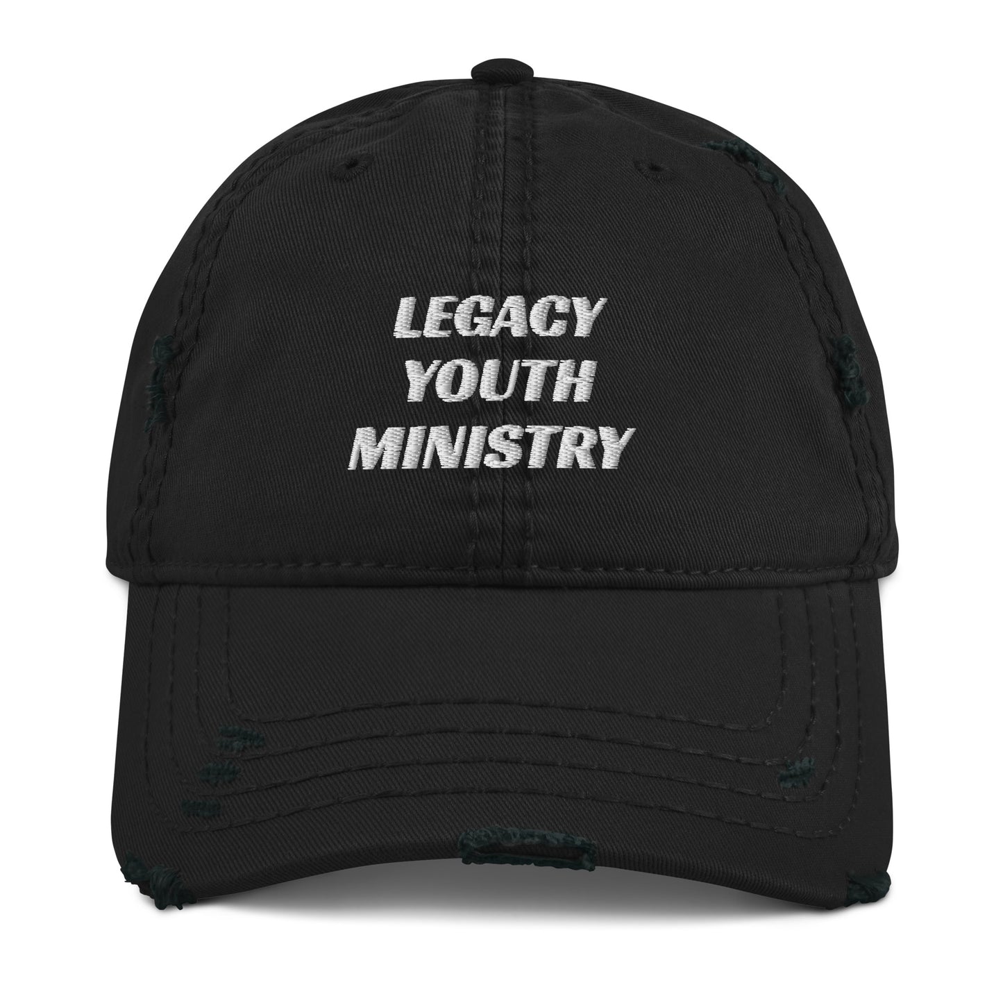 Legacy Youth Ministry Distressed Dad Hat - 4 Colors