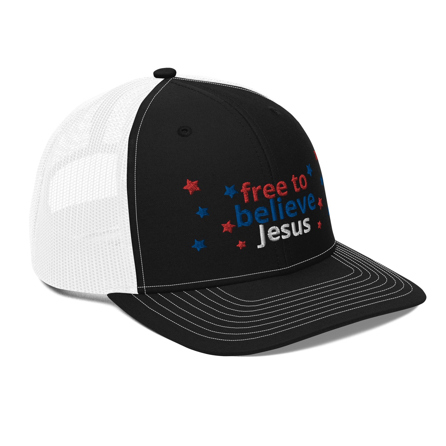 free to believe Jesus Trucker Cap - 3 Colors