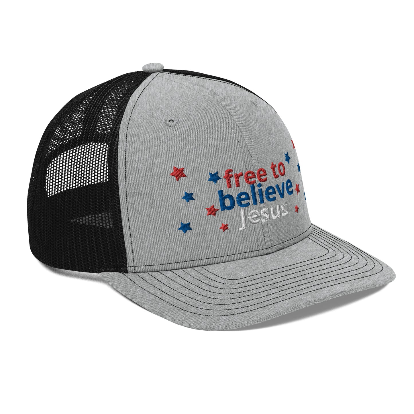 free to believe Jesus Trucker Cap - 3 Colors