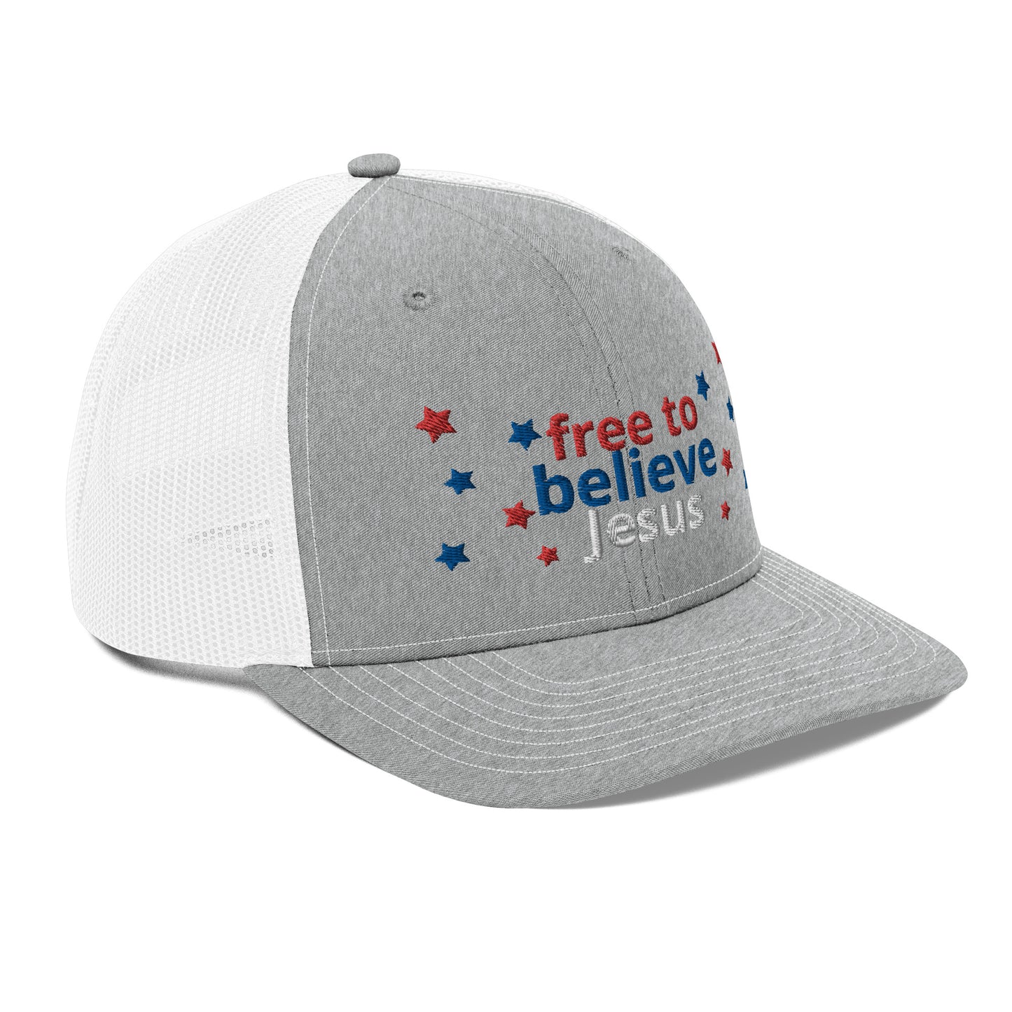 free to believe Jesus Trucker Cap - 3 Colors