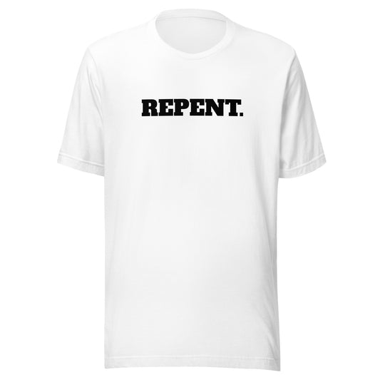 Repent. Mark 1:15 T-shirt - 9 Colors